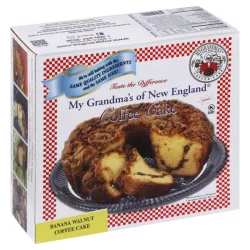 My Grandma's Banana Walnut Coffee Cake