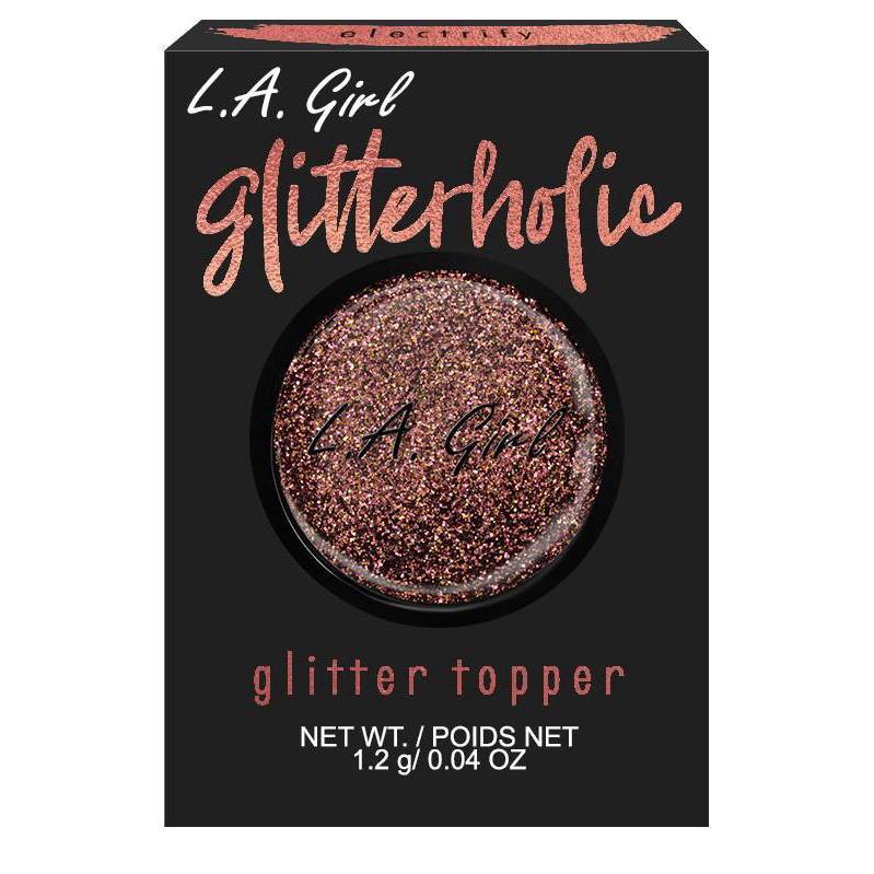 slide 1 of 1, L.A. Girl Glitterholic Glitter Topper - Electrify, 04 oz