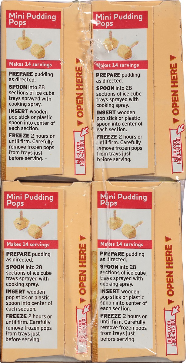 slide 2 of 9, Jell-O Vanilla Instant Pudding & Pie Filling Mix Value Pack, 4 ct Pack, 3.4 oz Boxes, 4 ct