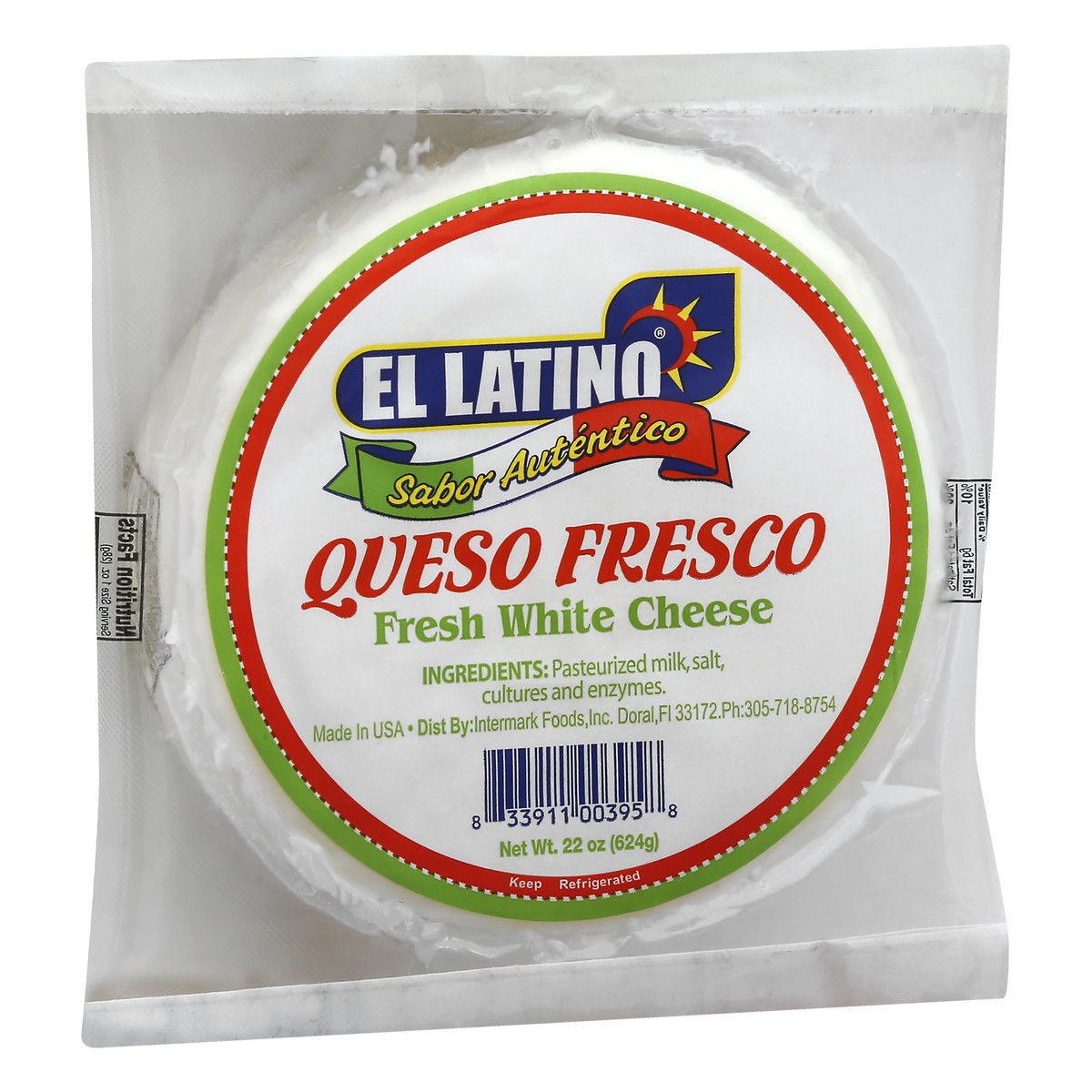 slide 3 of 13, El Latino Fresh White Cheese 22 oz, 22 oz