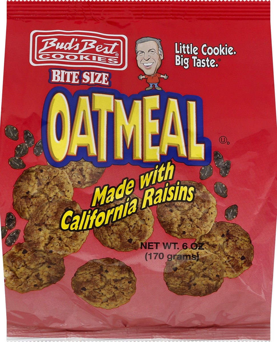 slide 5 of 5, Bud's Best Oatmeal Cookies, 6 oz