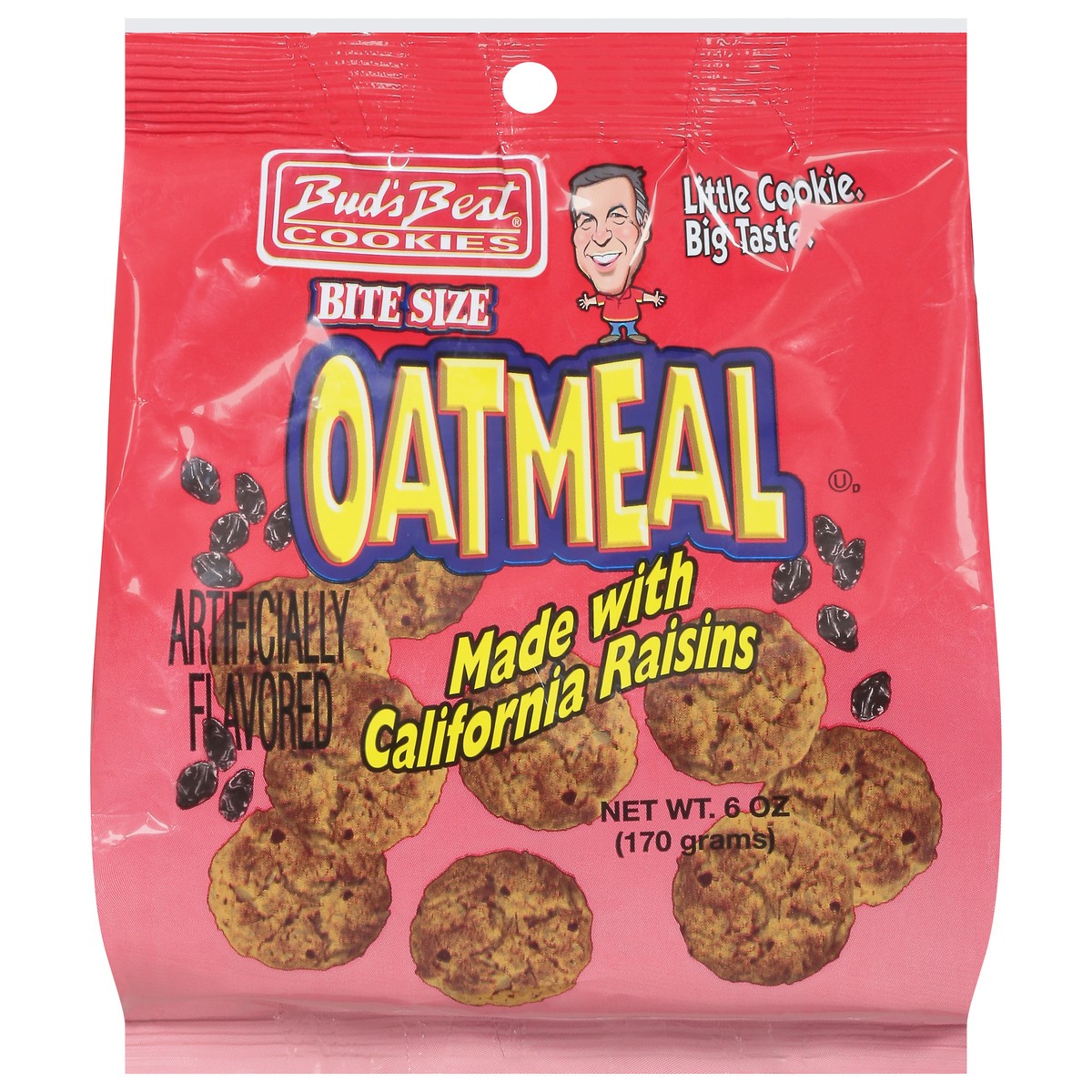 slide 1 of 5, Bud's Best Oatmeal Cookies, 6 oz