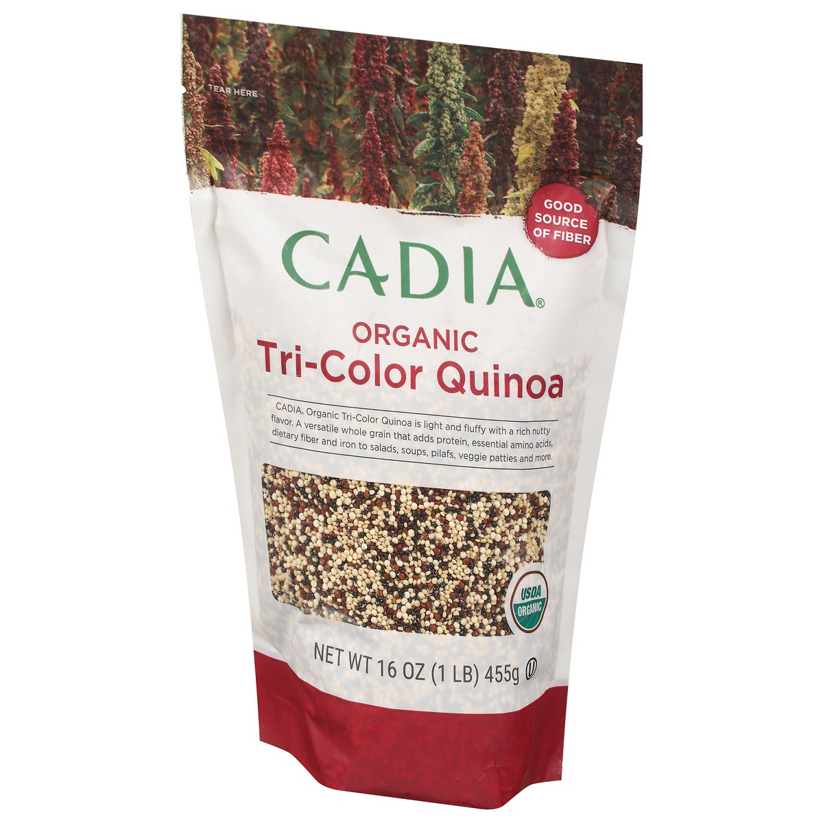 slide 3 of 9, Cadia Organic Tri-Color Quinoa 16 oz, 16 oz