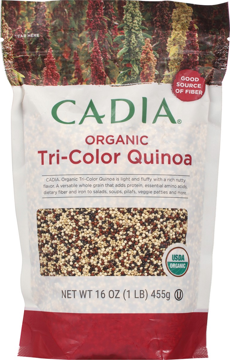 slide 6 of 9, Cadia Organic Tri-Color Quinoa 16 oz, 16 oz