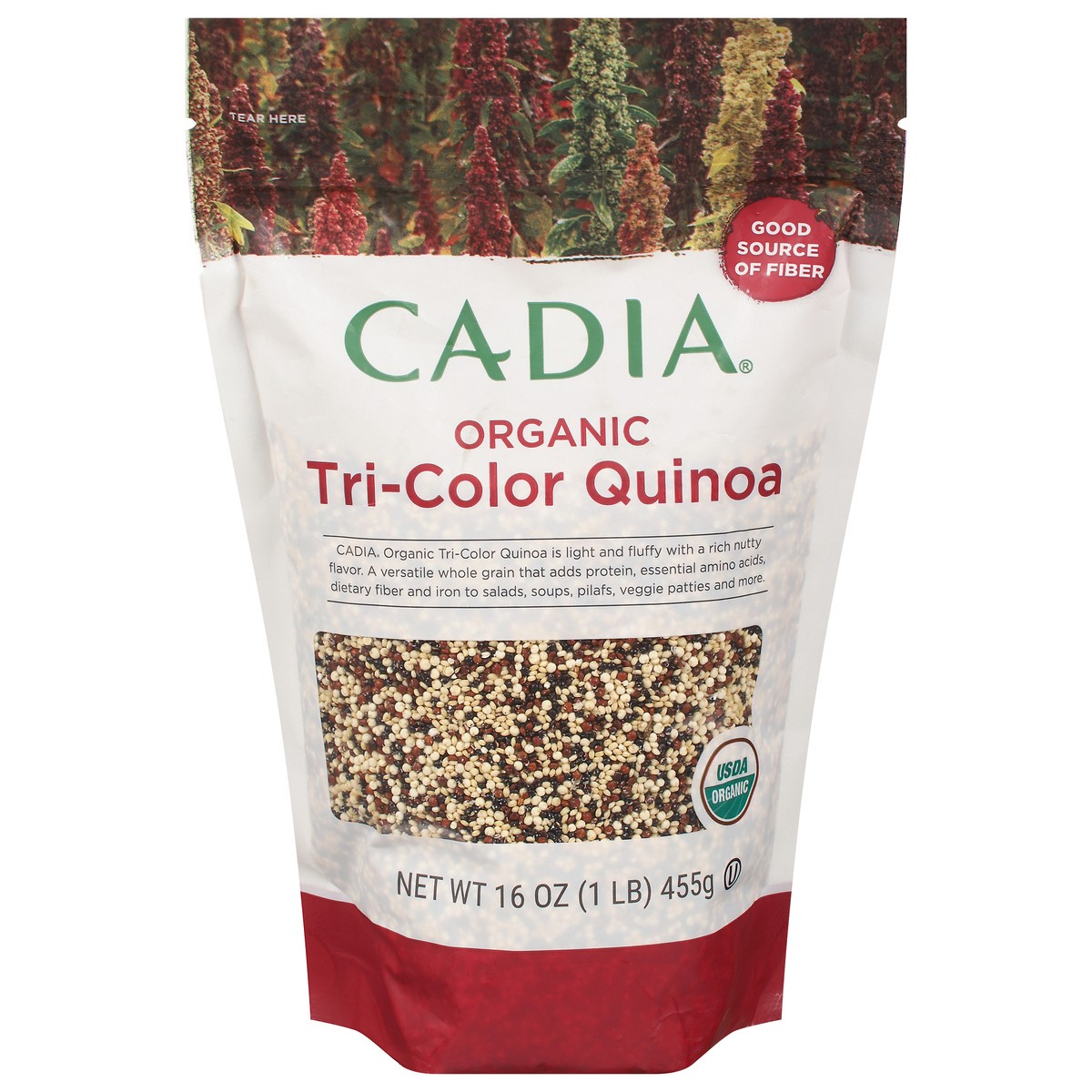 slide 1 of 9, Cadia Organic Tri-Color Quinoa 16 oz, 16 oz