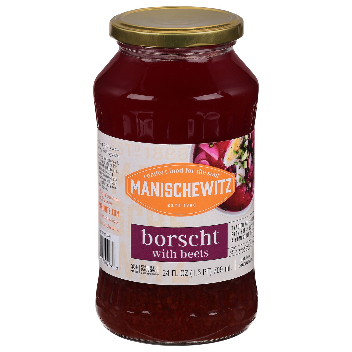 slide 1 of 4, Manischewitz Borscht with Beets, 24 fl oz