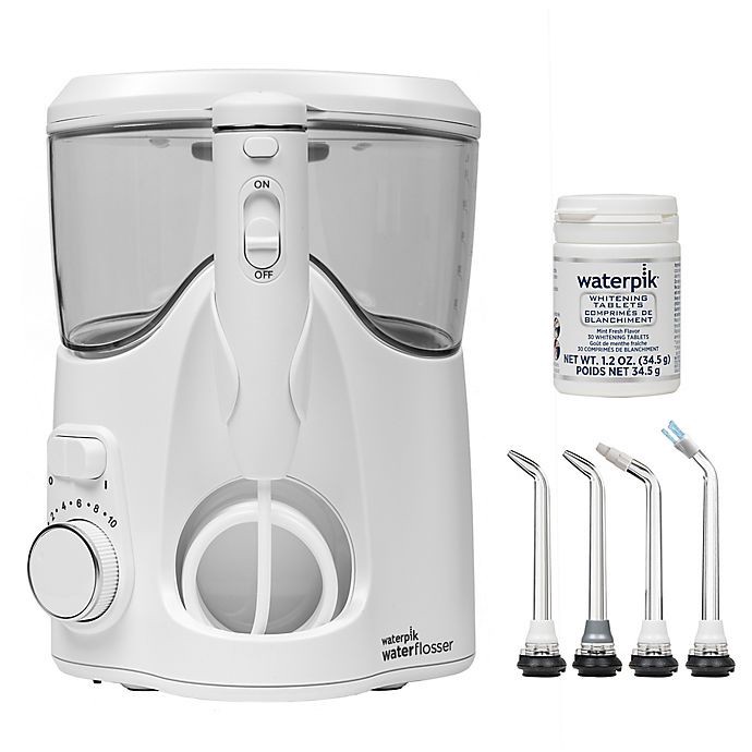 slide 3 of 8, Waterpik Whitening Water Flosser - White, 1 ct