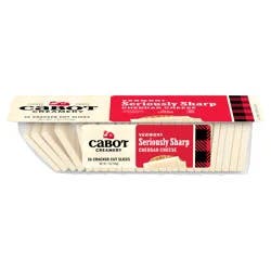12/7Oz Seriously Sharp White Cheddar Cracker Cut