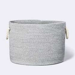 Large Round Coiled Rope Basket - Cloud Island™