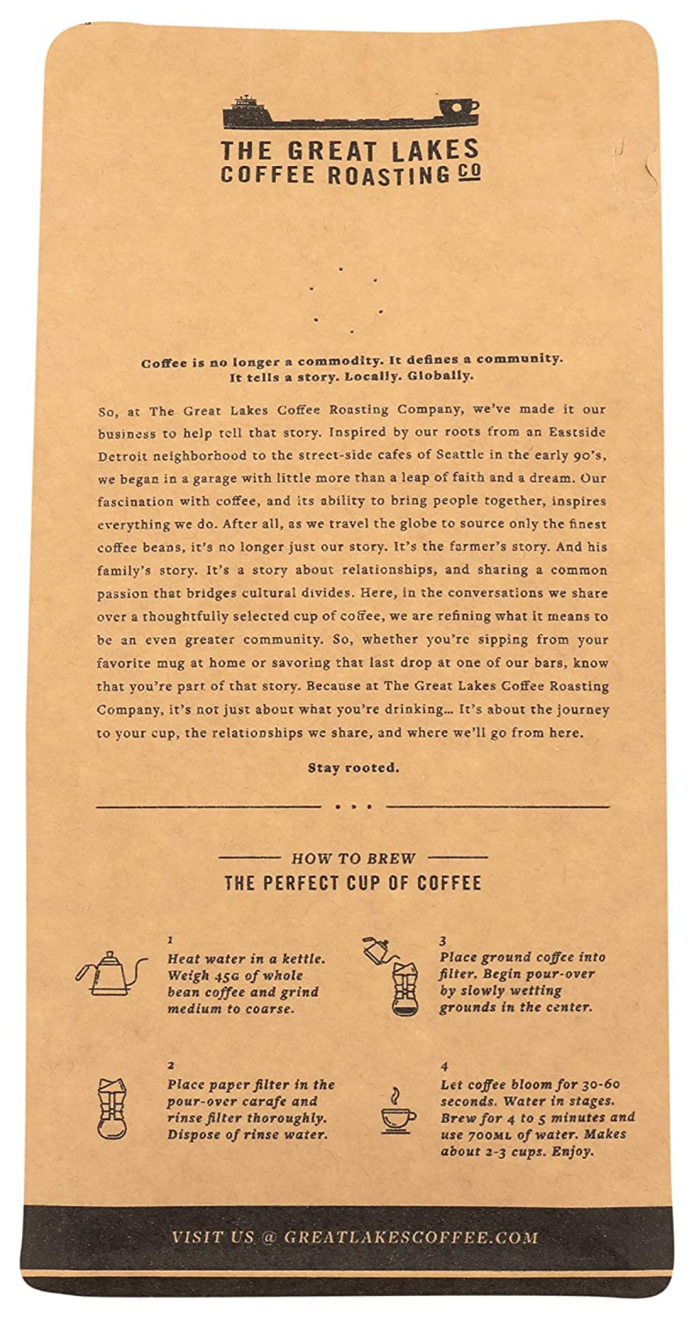 slide 2 of 2, The Great Lakes Cofee Roasting Co. Mackinac Island Blend Ground Coffee - 12 oz, 12 oz