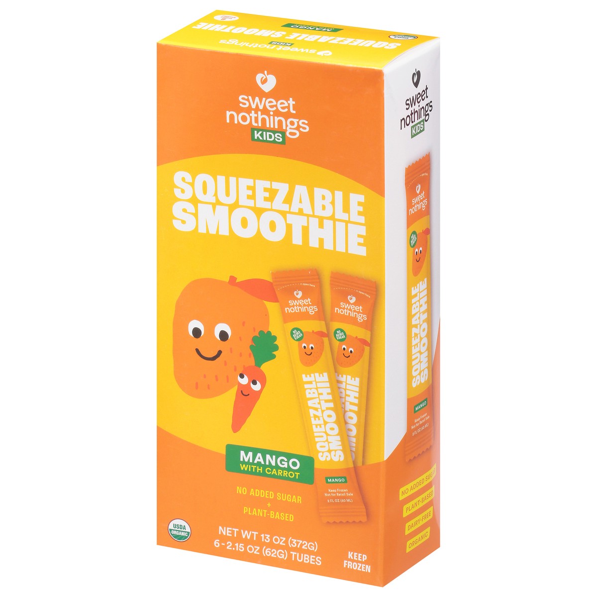 slide 9 of 9, Sweet Nothings Smoothie Kid Mango Carrot, 