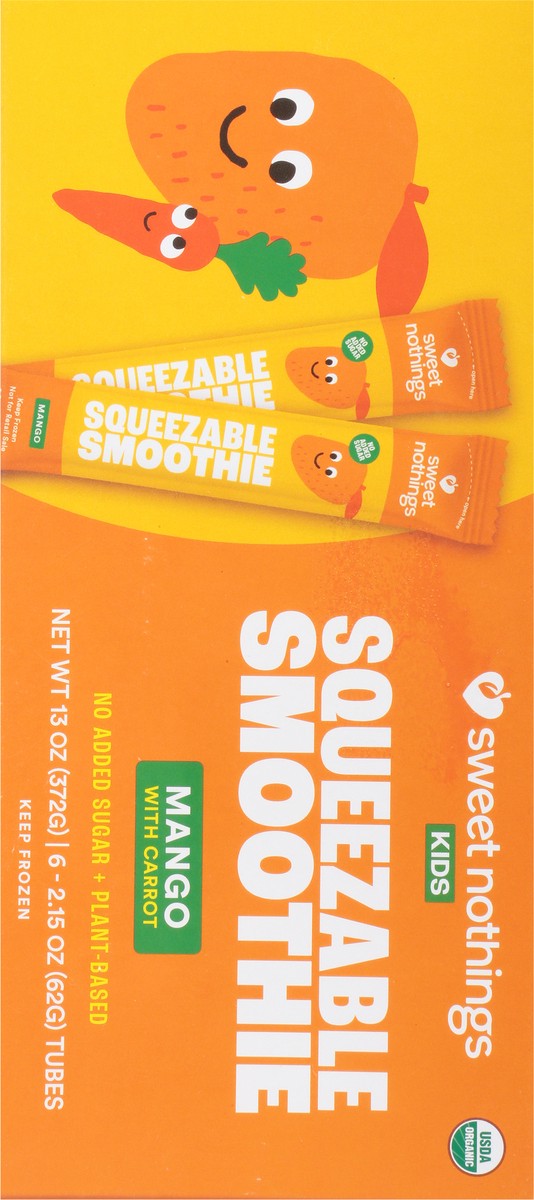 slide 3 of 9, Sweet Nothings Smoothie Kid Mango Carrot, 