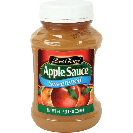 slide 1 of 1, Best Choice Applesauce, 24 oz