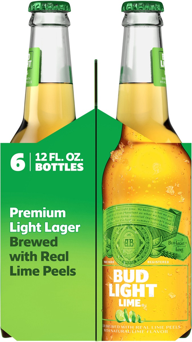 slide 5 of 6, BUD LIGHT LIME Beer, 12 fl oz