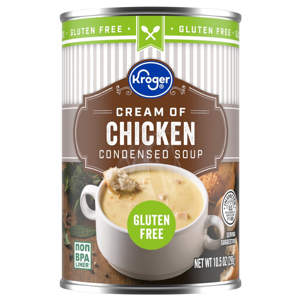 slide 1 of 1, Kroger® Cream Of Chicken Condensed Soup, 10.5 oz