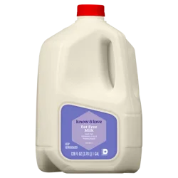 Know & Love Fat Free Milk 1 Gallon