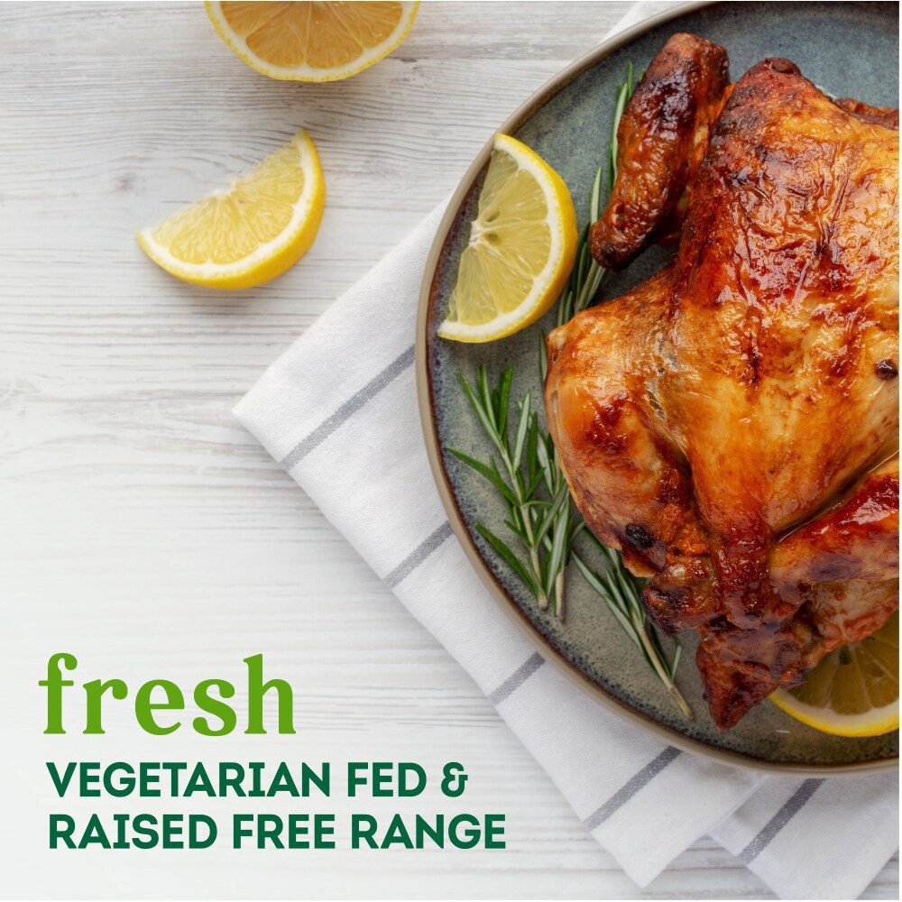 slide 2 of 5, Simple Truth Organic Air-Chilled Whole Fryer W/O Giblets, per lb