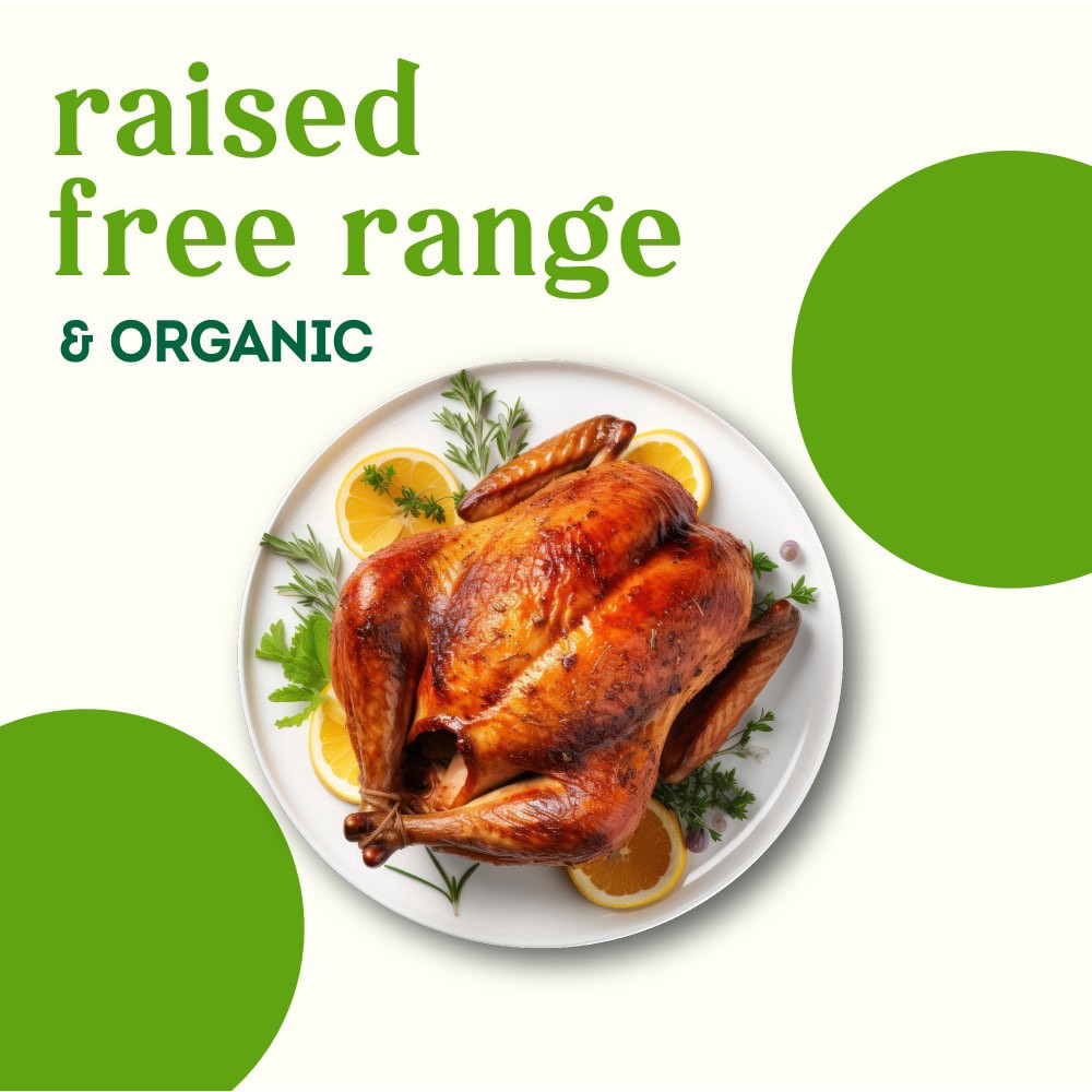 slide 5 of 5, Simple Truth Organic Air-Chilled Whole Fryer W/O Giblets, per lb