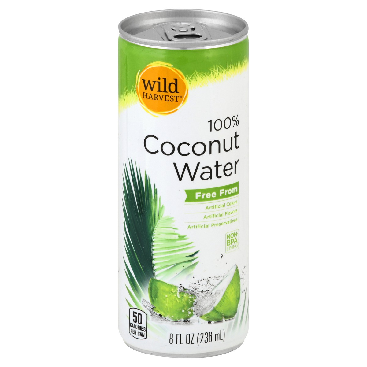 slide 3 of 9, Wild Harvest 100% Coconut Water - 8 fl oz, 8 fl oz