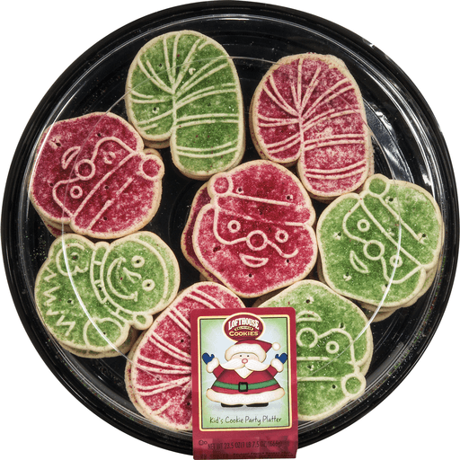 slide 8 of 9, Lofthouse Cookies Kid's Cookie Party Platter, 23.5 oz