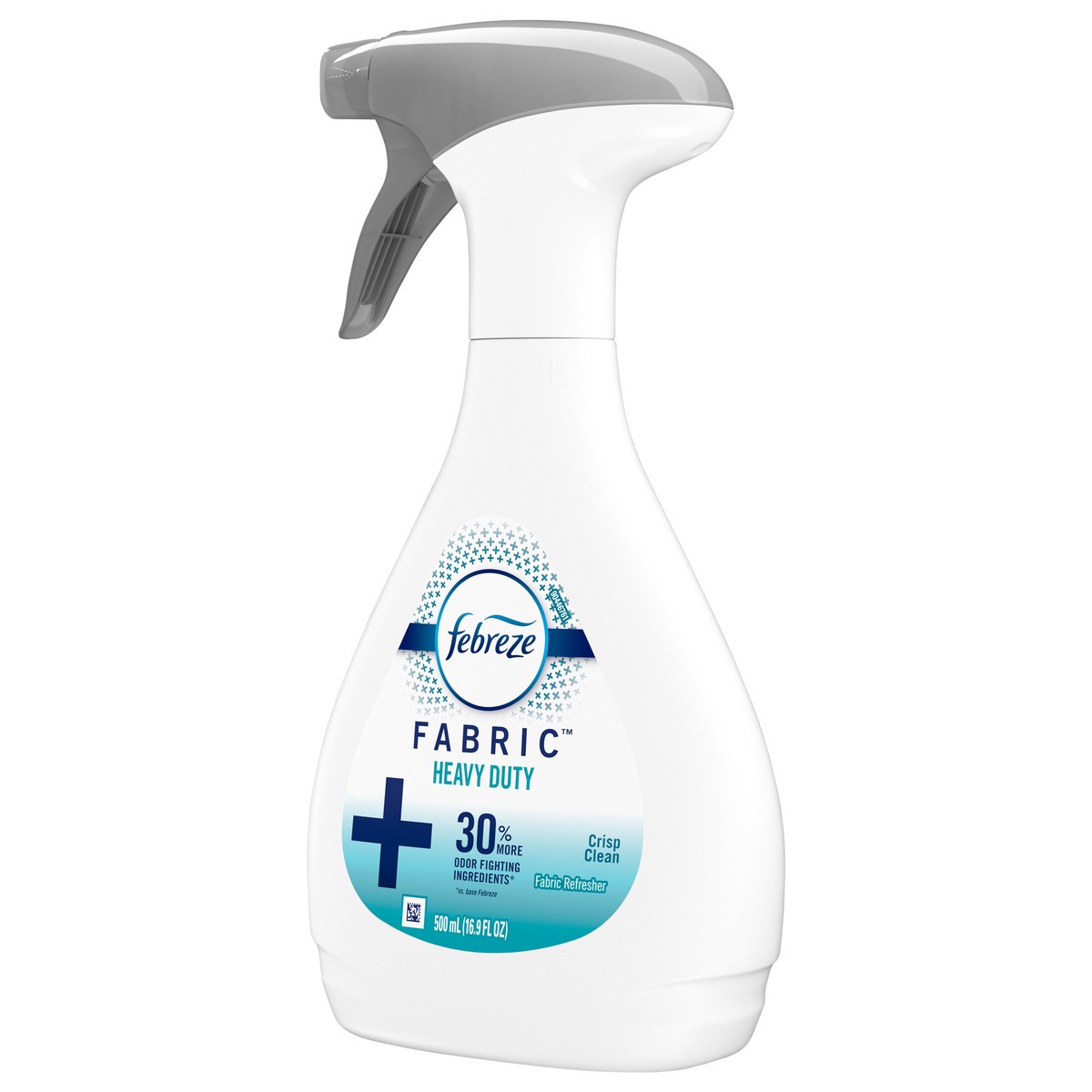 slide 3 of 5, Febreze Fabric Heavy Duty Crisp Clean Fabric Refresher, 16.9 fl oz