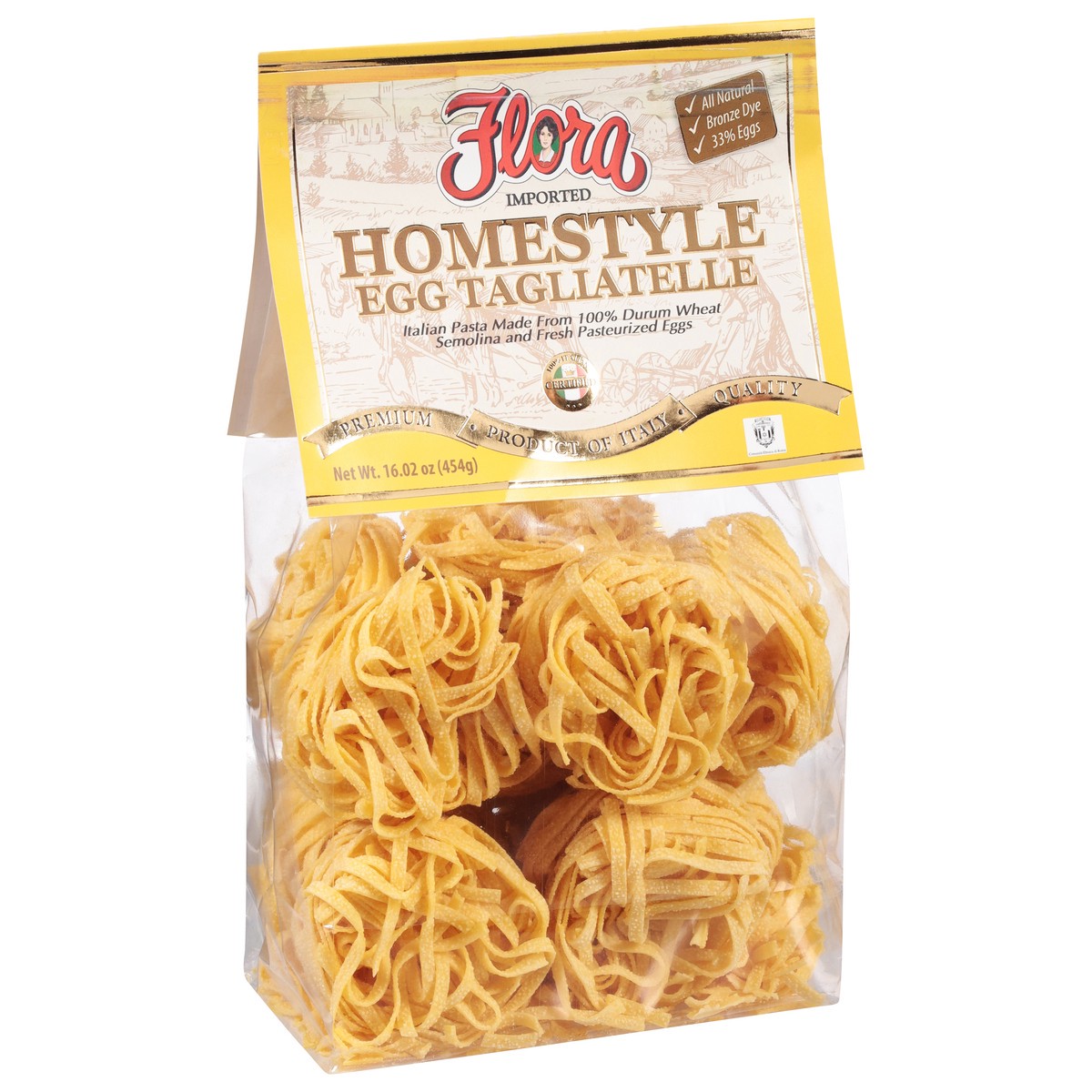 slide 8 of 13, Flora Homestyle Egg Tagliatelle 16.02 oz, 16.02 oz