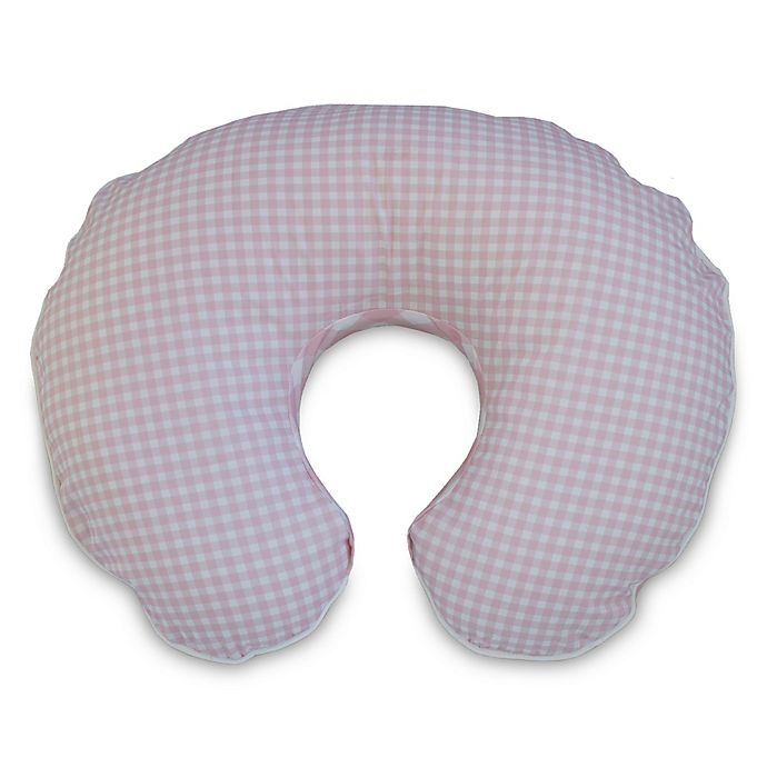 slide 3 of 8, Boppy Nursing Pillow Slipcover - Pink Plaid, 1 ct