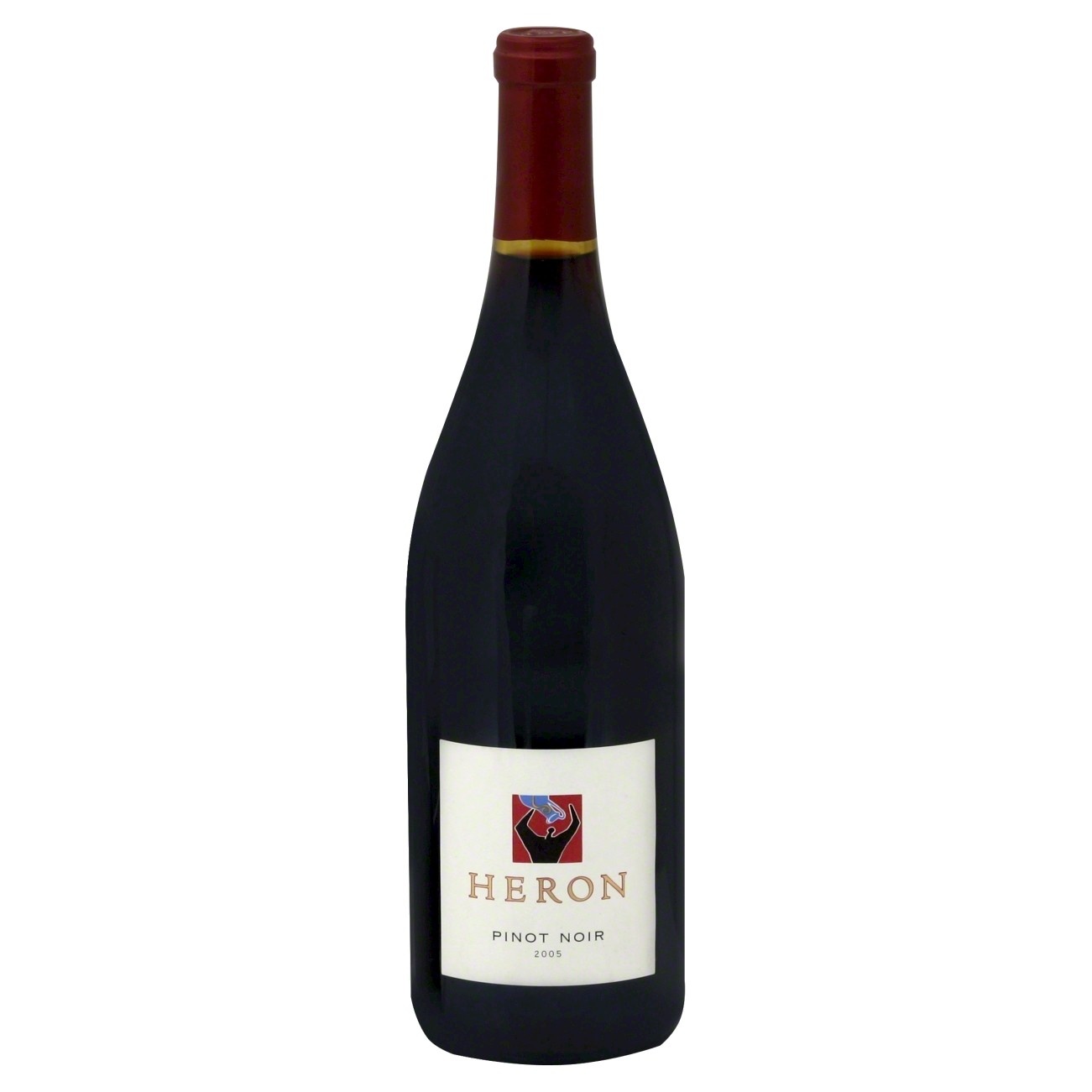 slide 1 of 1, Heron Wines Heron Pinot Noir Red Wine - 750ml Bottle, 750 ml