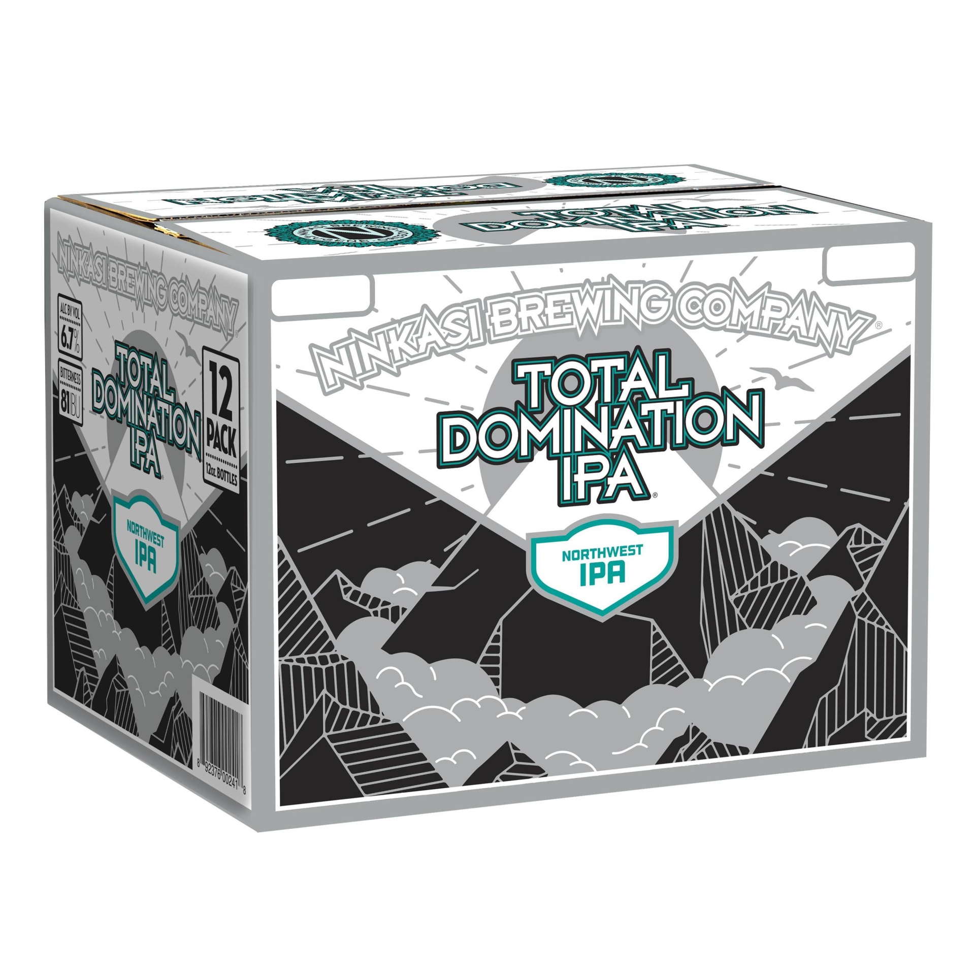 slide 1 of 1, Ninkasi Brewing Company Ninkasi Total Domination IPA Beer - 12pk/12 fl oz Bottles, 12 ct, 12 fl oz