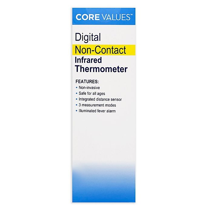 slide 2 of 2, Core Values Non-Contact Infrared Digital Thermometer, 1 ct