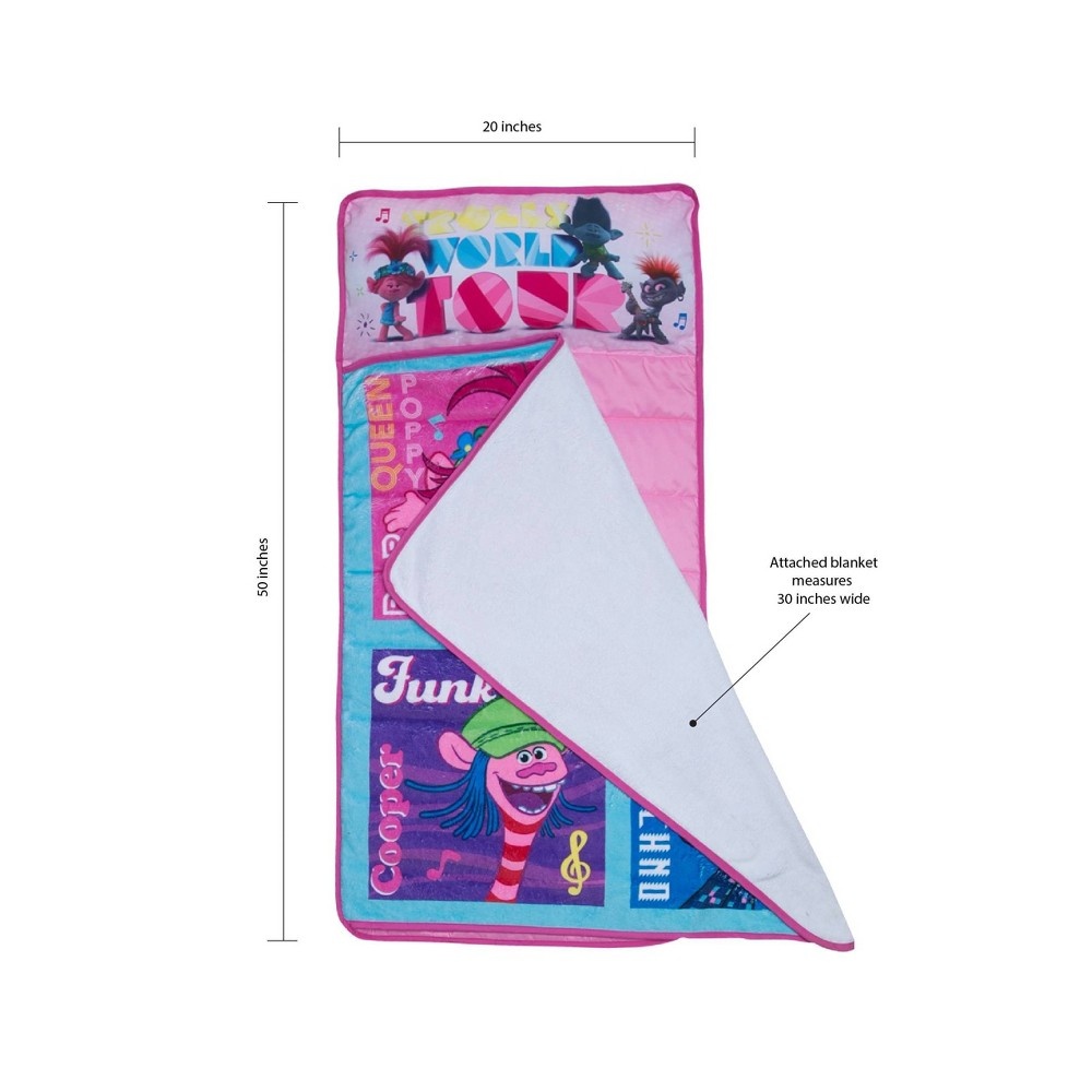 slide 3 of 6, Trolls World Tour Nap Mat, 1 ct