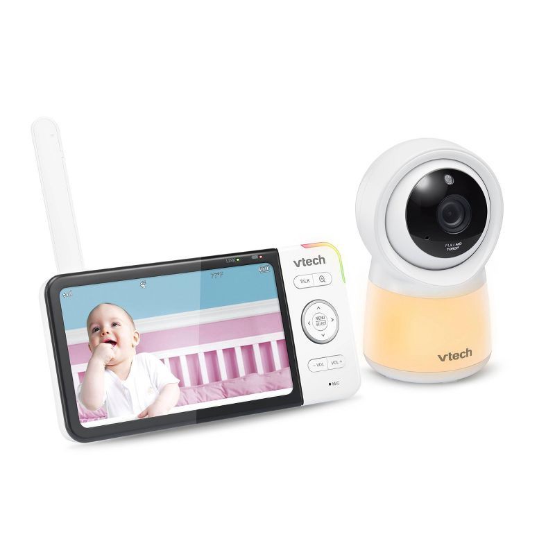 slide 6 of 8, V-Tech VTech Digital 5" Video Monitor Fixed FHD with Remote Access, 1 ct