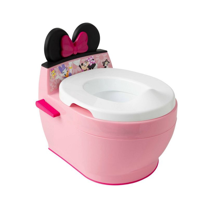 slide 1 of 8, Disney Minnie Mouse Potty Chair and Toddler Toilet Seat, 1 ct