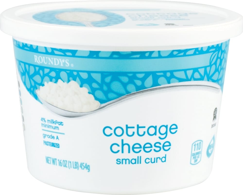 slide 1 of 1, Roundy's Roundys Small Curd Cottage Cheese, 16 oz