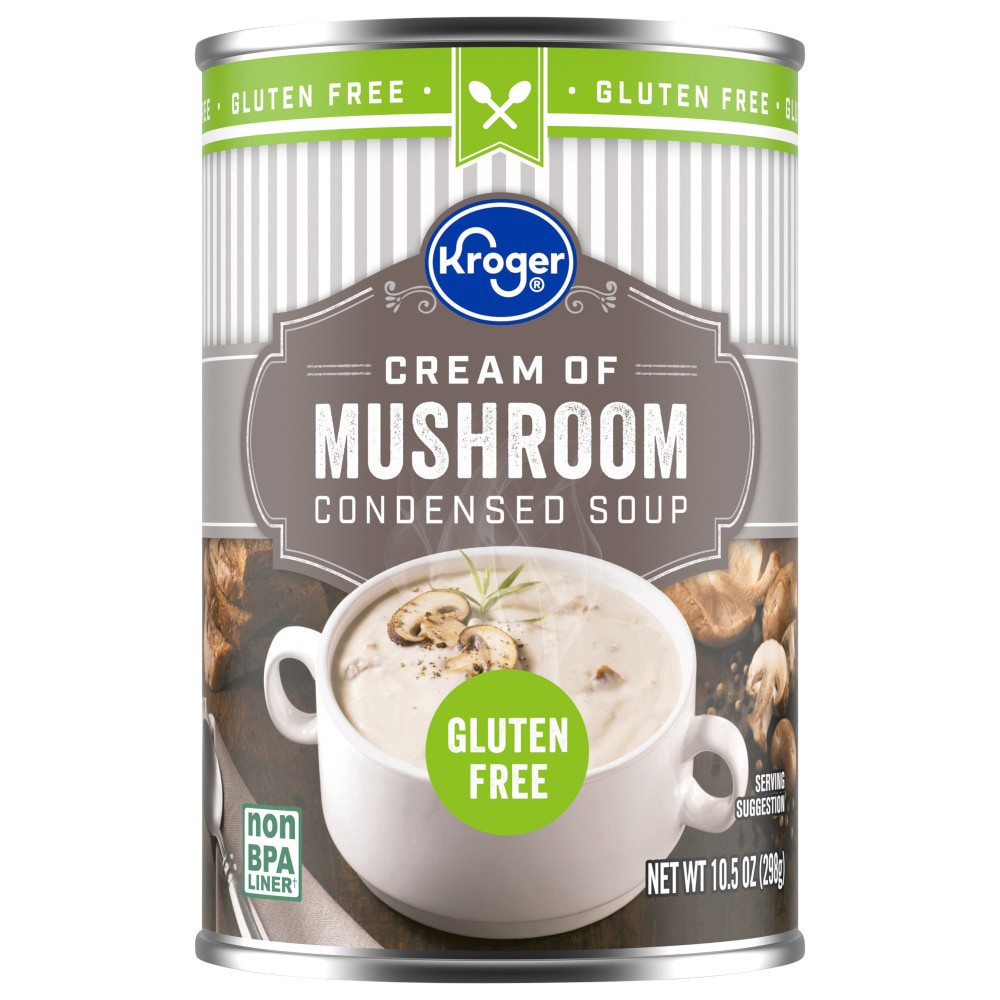 slide 1 of 1, Kroger® Cream Of Mushroom Condensed Soup, 10.5 oz
