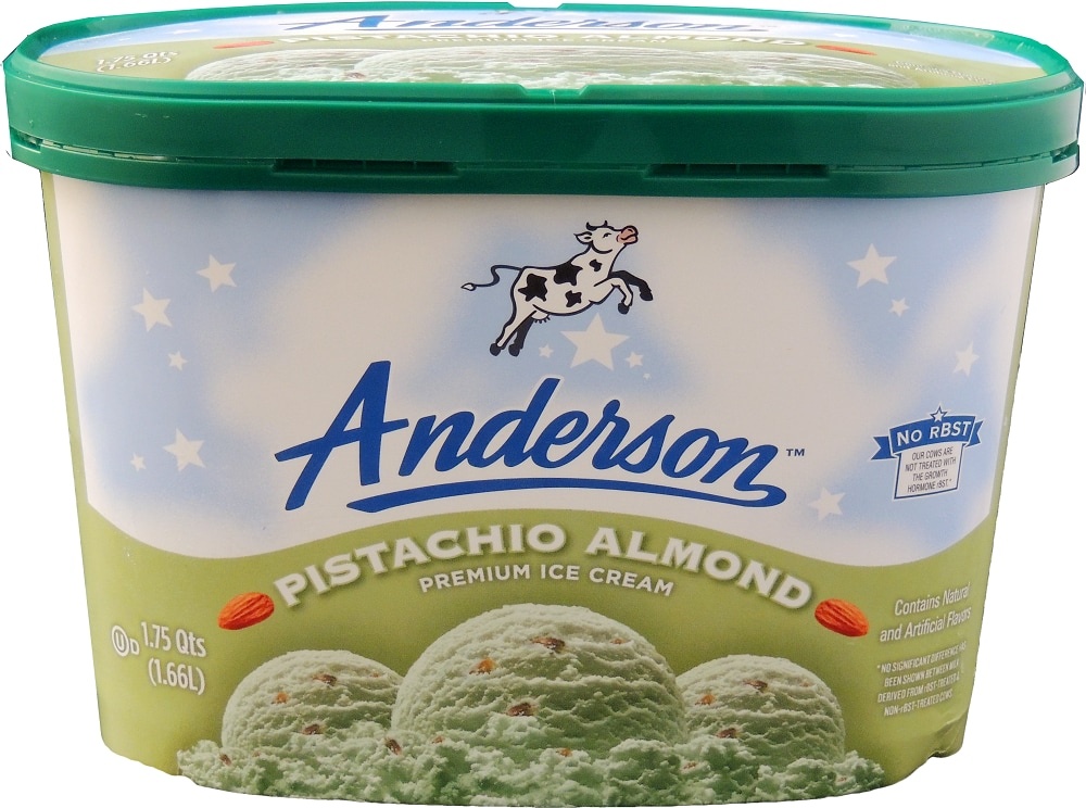 slide 1 of 1, AE Dairy Pistachio Ice Cream, 1.75 qt