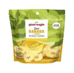 Giant Eagle Banana Chips, Dried