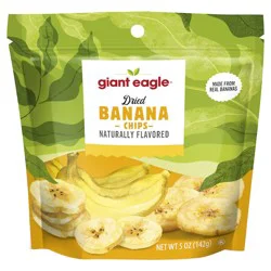 Giant Eagle Banana Chips, Dried