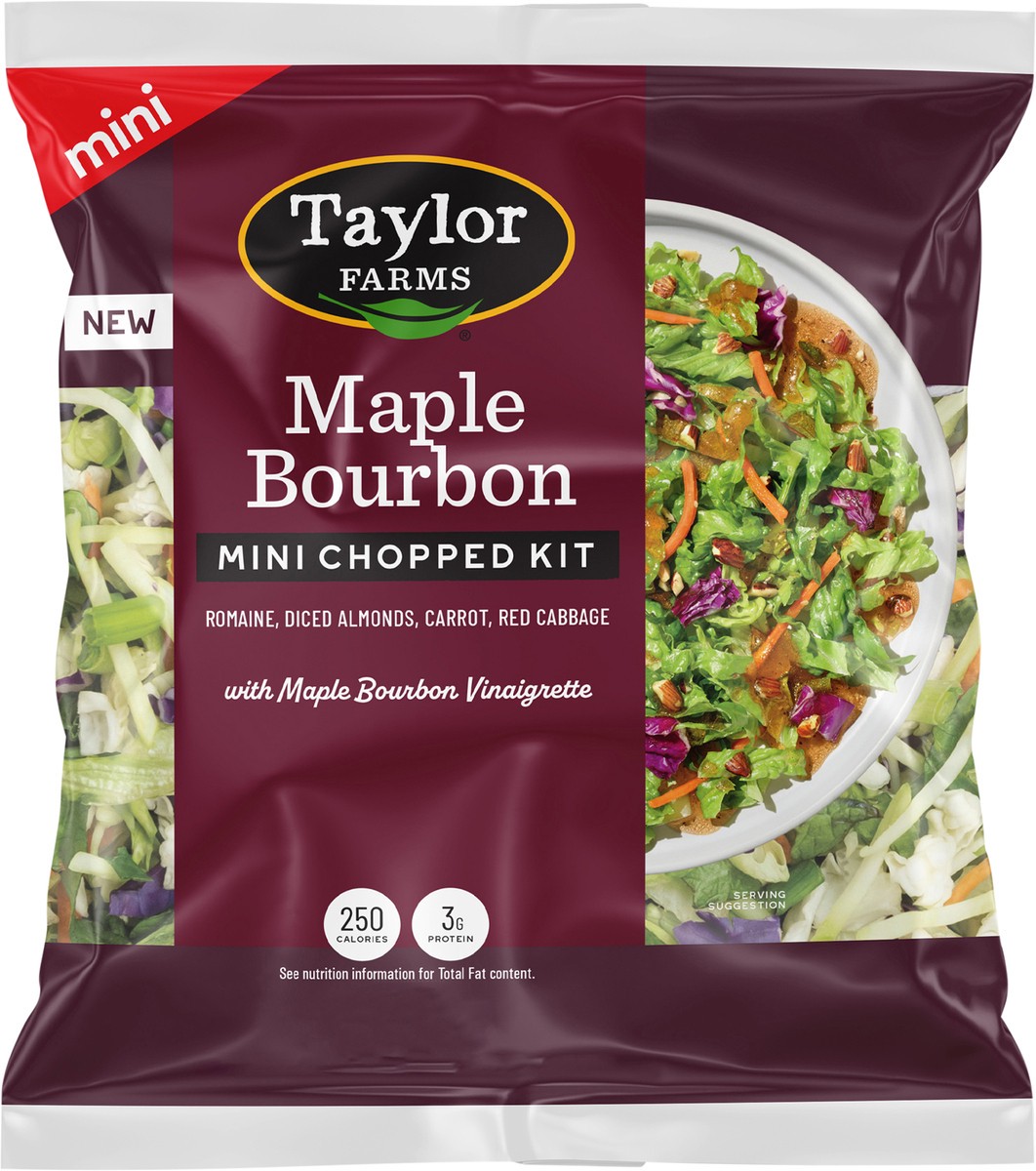slide 2 of 6, Taylor Farms® Maple Bourbon Mini Chopped Salad Kit, 4.4 oz