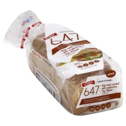 Schmidt's Old Tyme 647 Sliced Wheat Bread