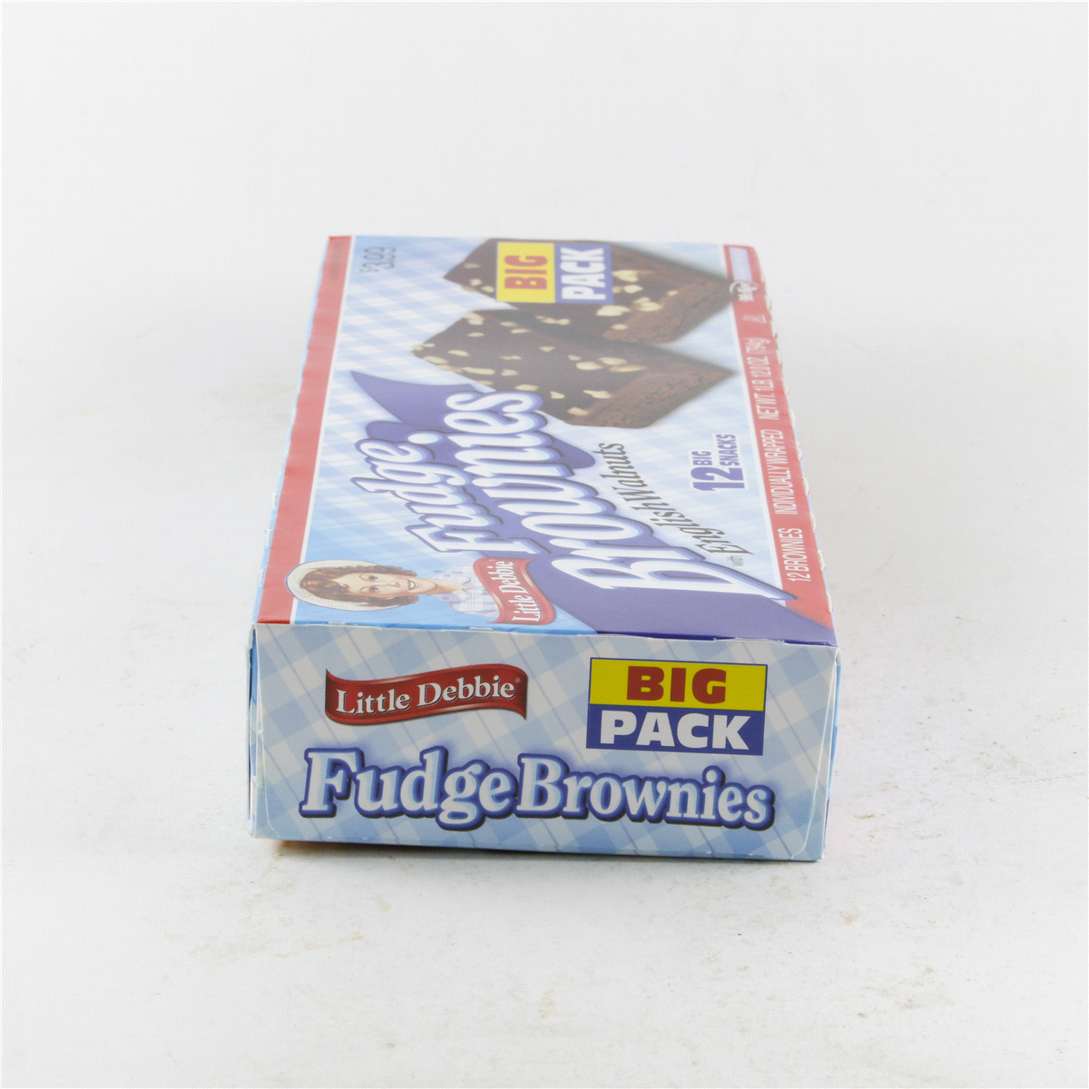 slide 4 of 6, Little Debbie Fudge Brownies With Walnuts Big Pack, 28 oz