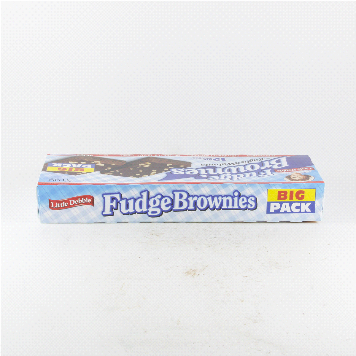 slide 6 of 6, Little Debbie Fudge Brownies With Walnuts Big Pack, 28 oz