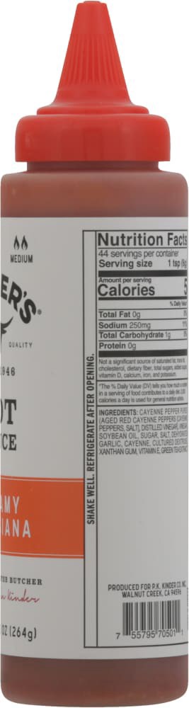 slide 3 of 4, Kinder's Creamy Louisiana Hot Sauce - 9.3 oz, 9.3 oz