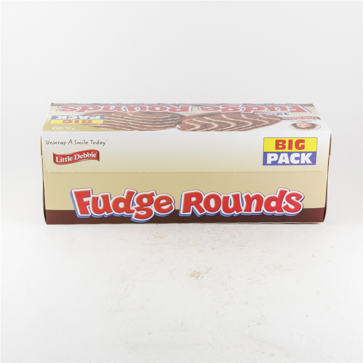 slide 3 of 6, Little Debbie's Fudge Rounds Big Pack, 12 ct