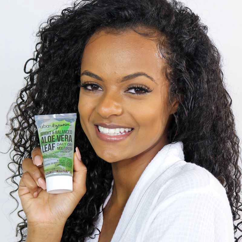 slide 4 of 6, Urban Hydration Bright & Balanced Aloe Vera Daily Gel Moisturizer - 2.5 fl oz, 2.5 fl oz