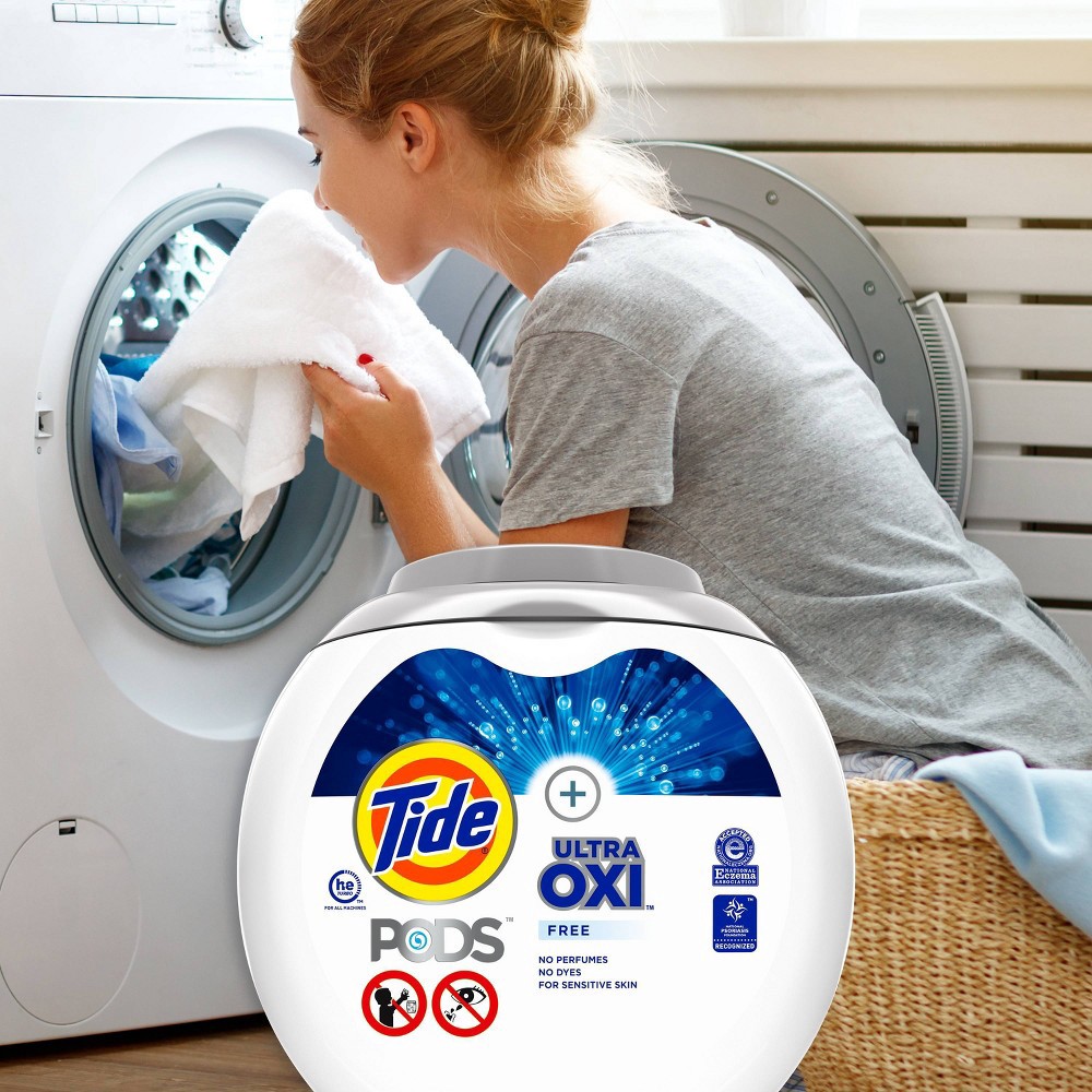 slide 12 of 12, Tide Pods Laundry Detergent Pacs with OxiFree - 61ct/63oz, 61 ct, 63 oz
