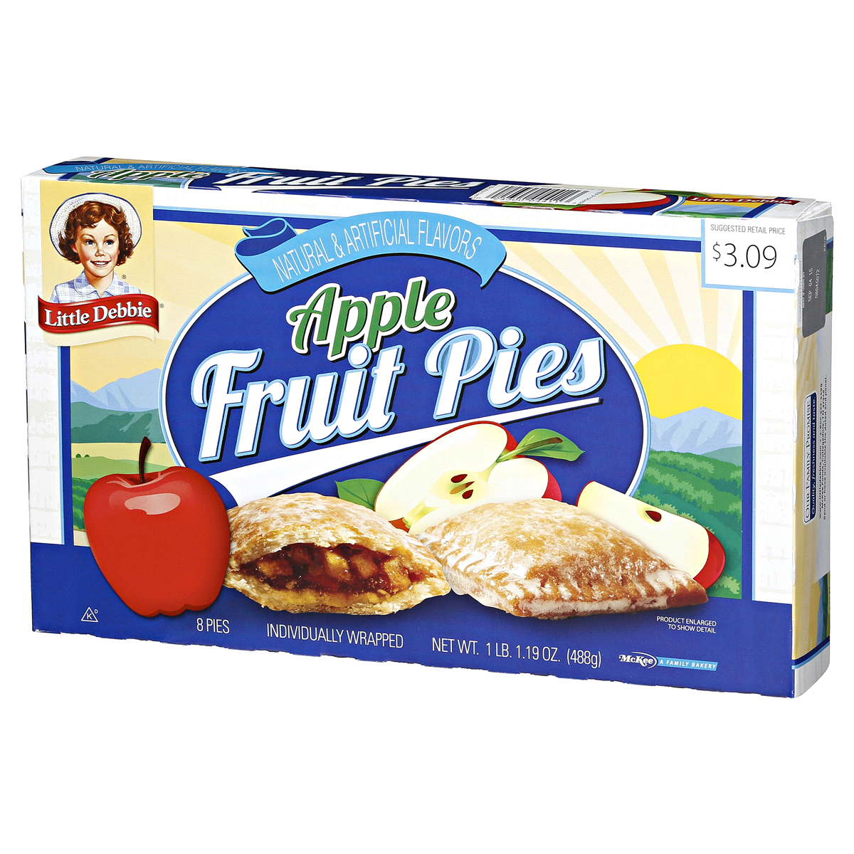 Little Debbie Mini Apple Fruit Pies 8 ea 8 ct Shipt
