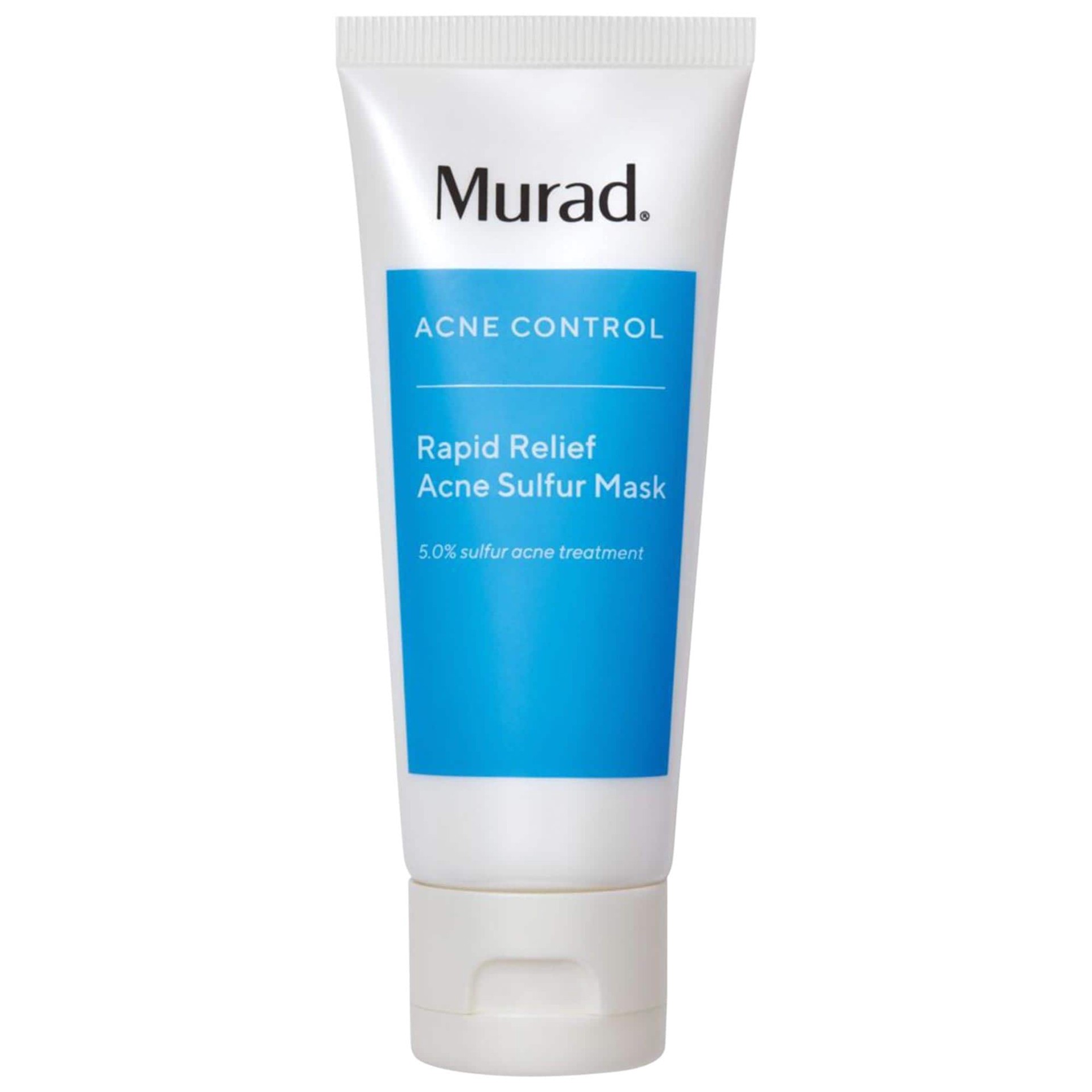 slide 1 of 6, Murad Rapid Relief Acne Sulfur Clay Mask with Salicylic Acid 2.5 oz / 74 ml,