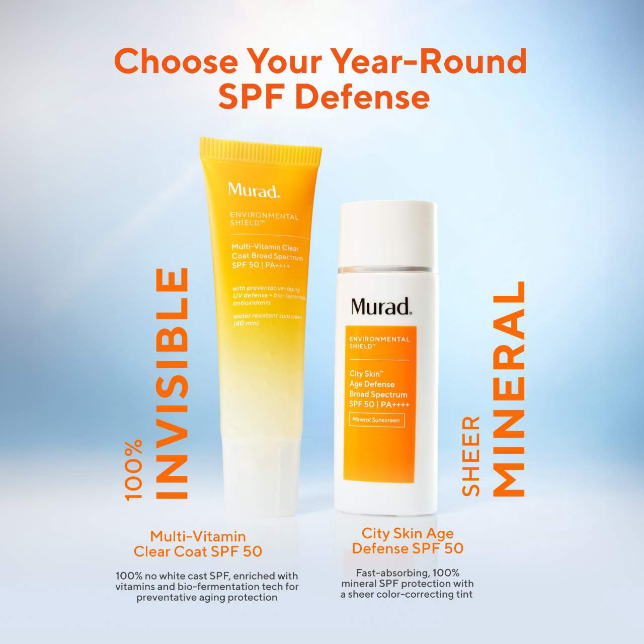 slide 3 of 5, Murad Multi-Vitamin Clear Coat SPF 50 Sunscreen 1.7 oz,