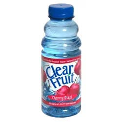 Clear Fruit Flavored Water Cherry Blast - 20 Fl. Oz.
